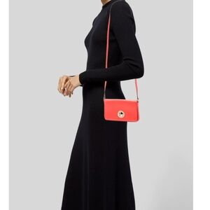 Kate Spade New York Crossbody Bag, Orange Leather